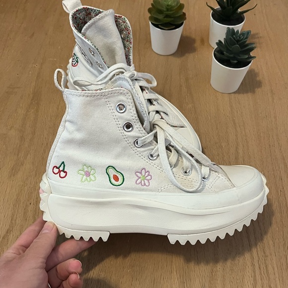 Converse All Star Run Star Hike Platform Festival Fruits Sneakers - Picture 5 of 11